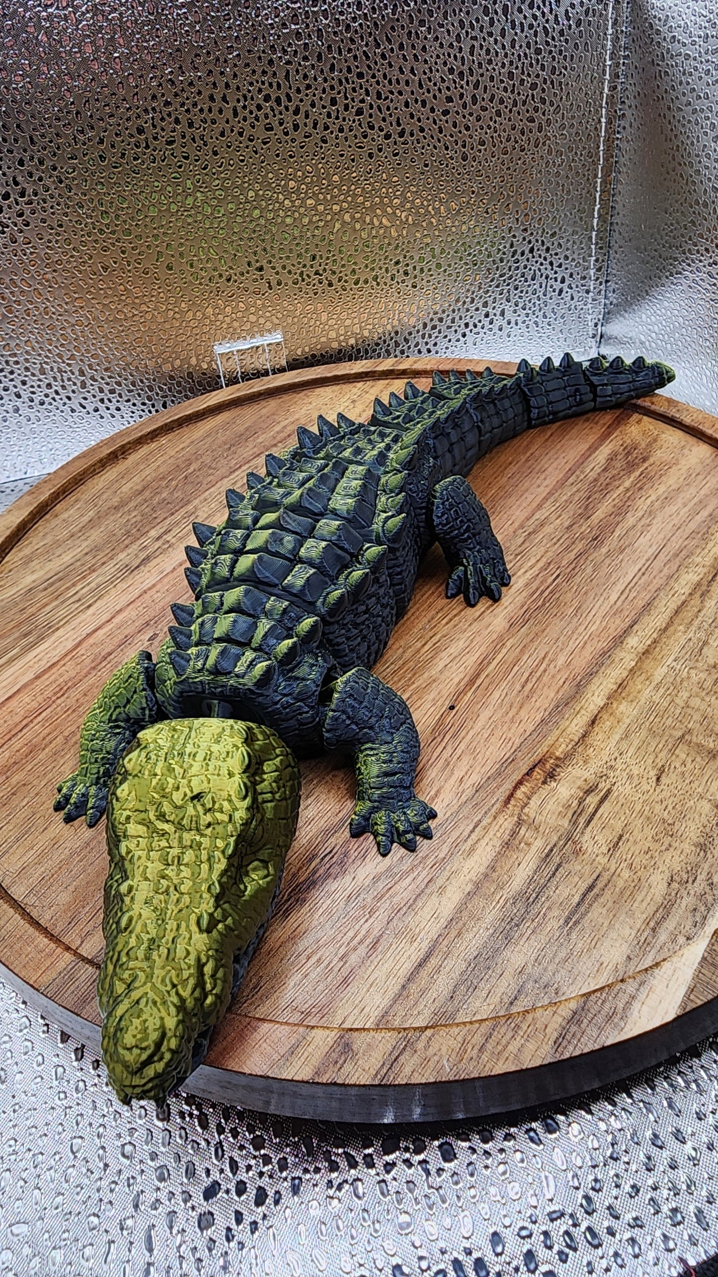 3D Printed Prehistoric Crocodile