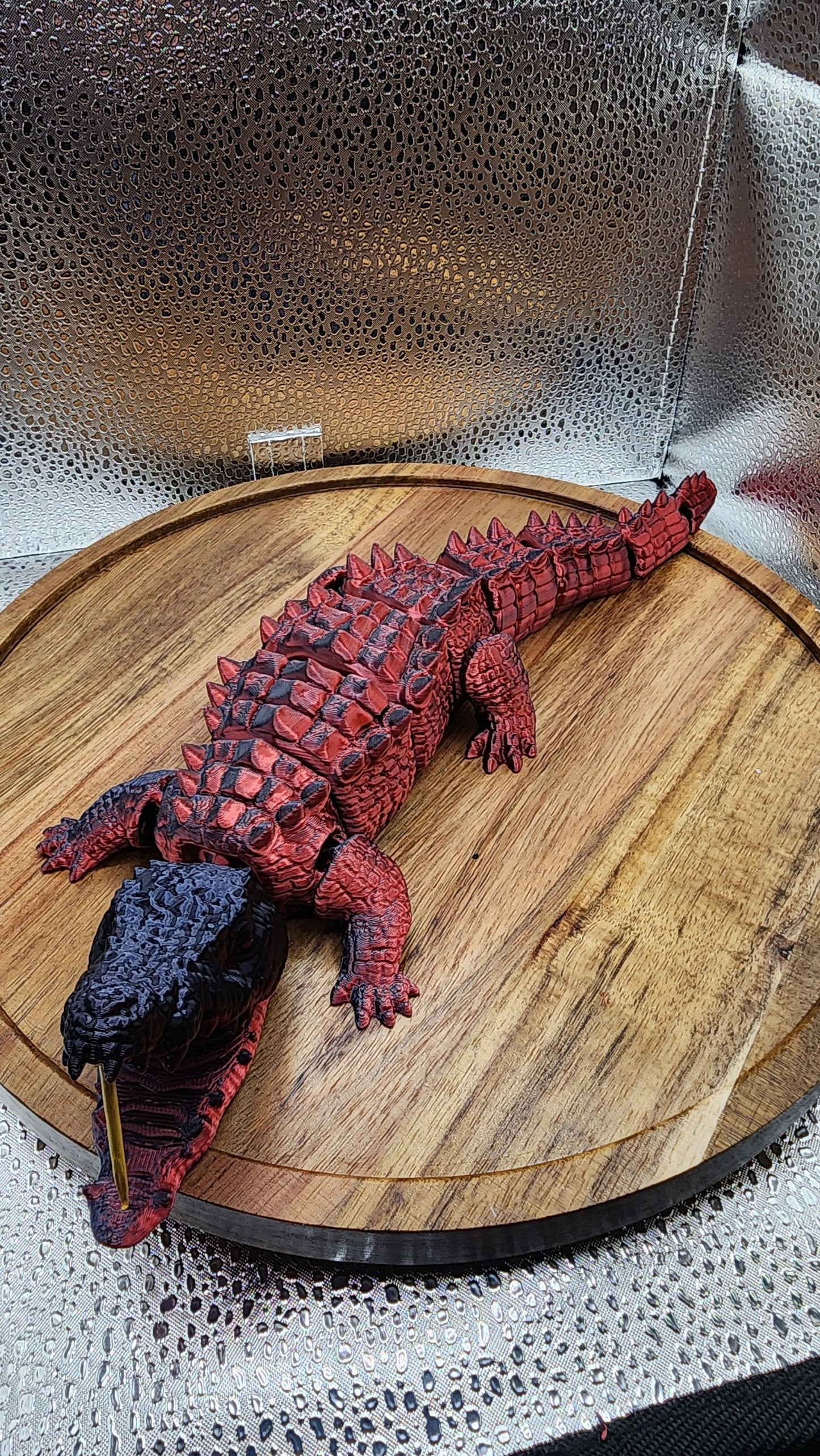 3D Printed Prehistoric Crocodile