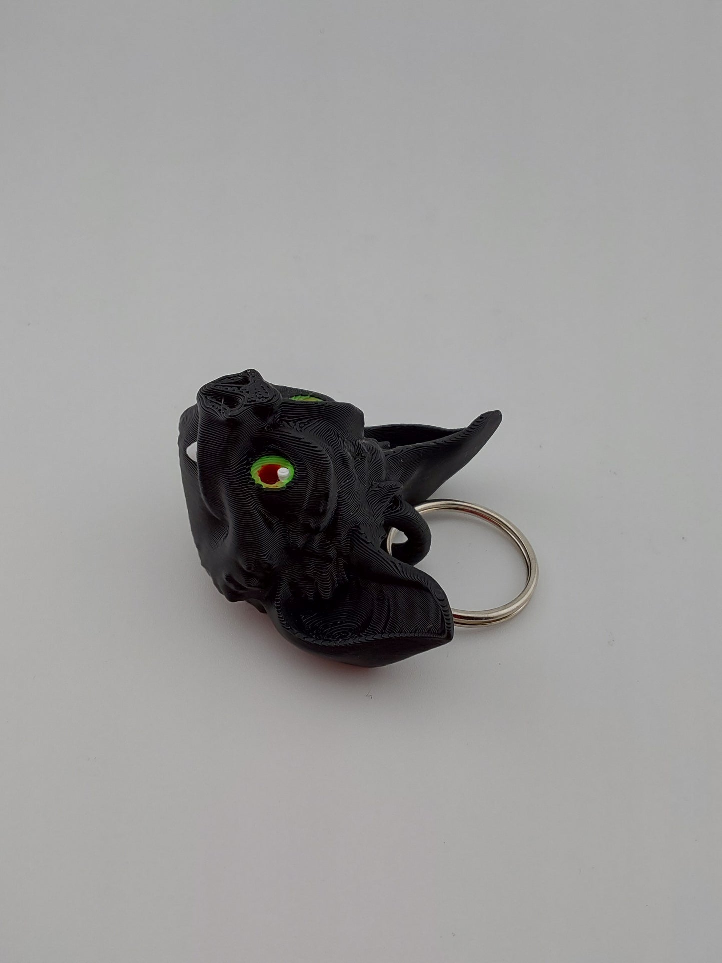 Bat head keychain