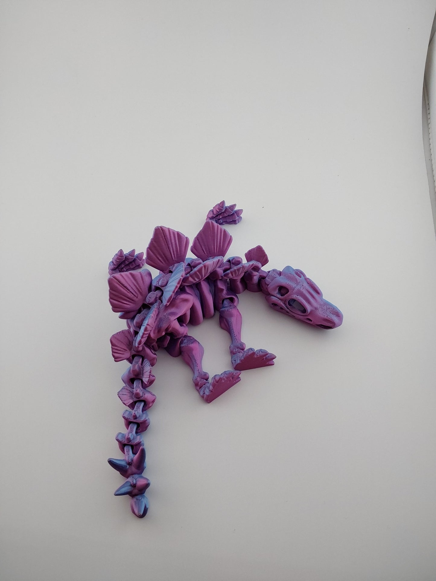 Large Stegosaurus skeleton