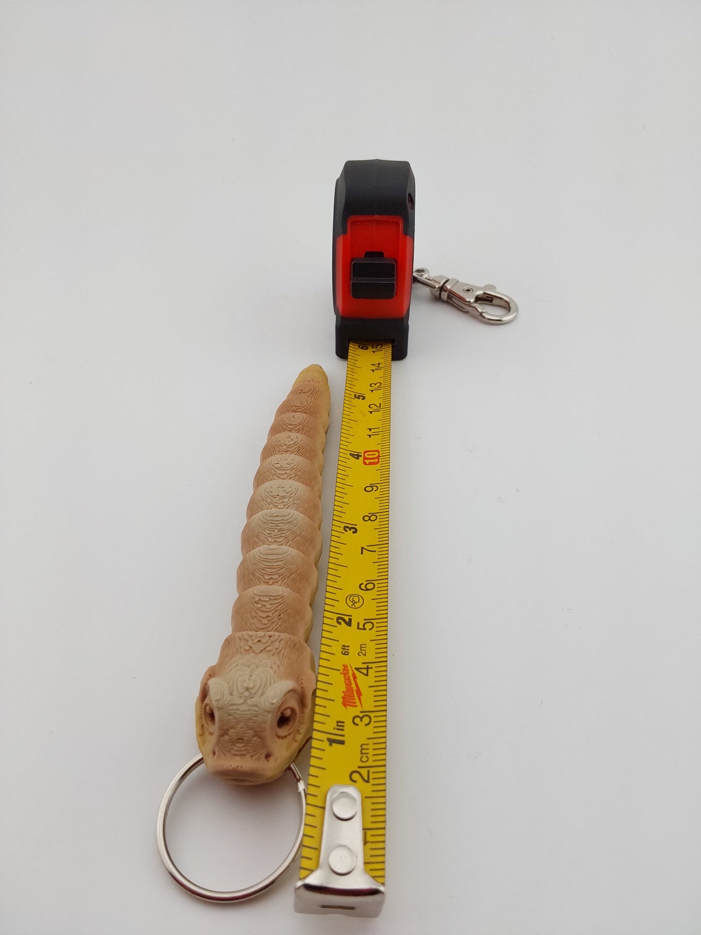 Worm keychain