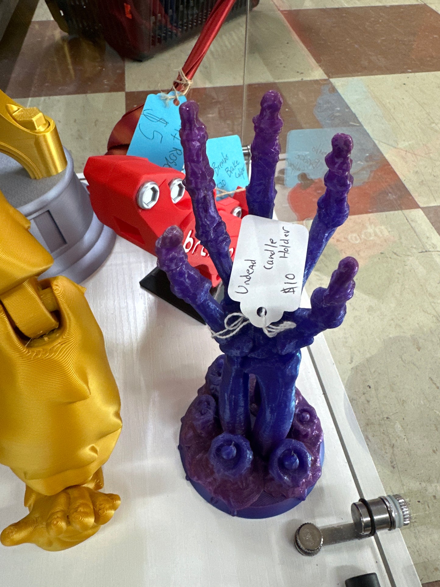 Undead Candle Holder