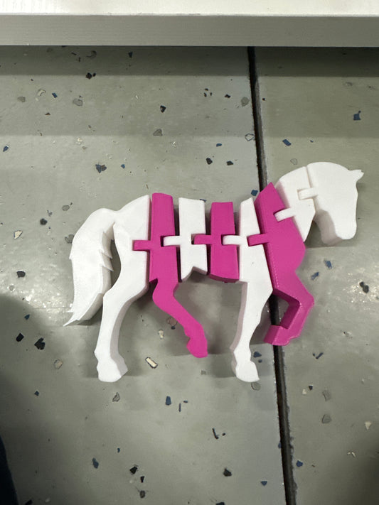 Trotting horse