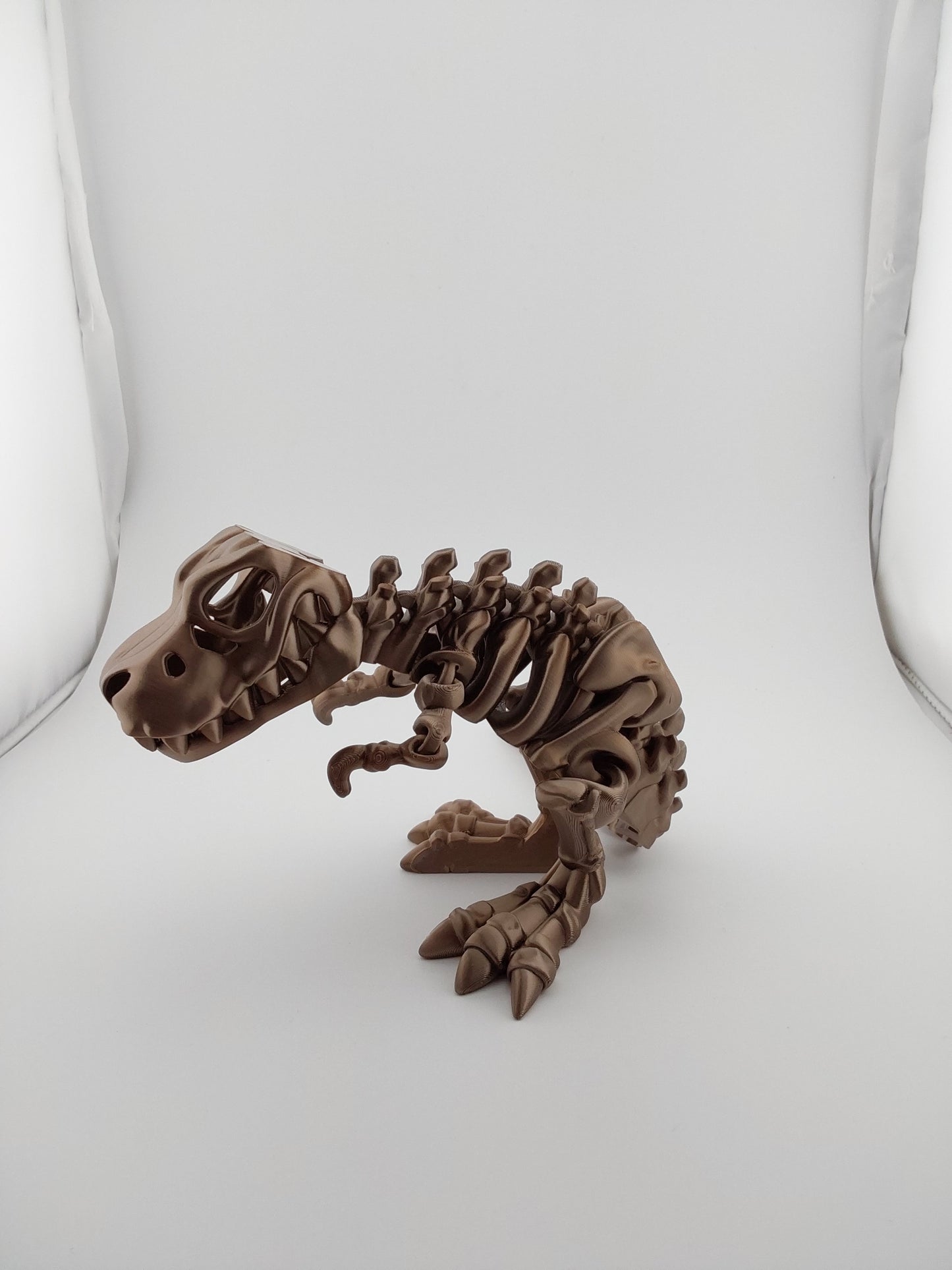 Large T-rex skeleton