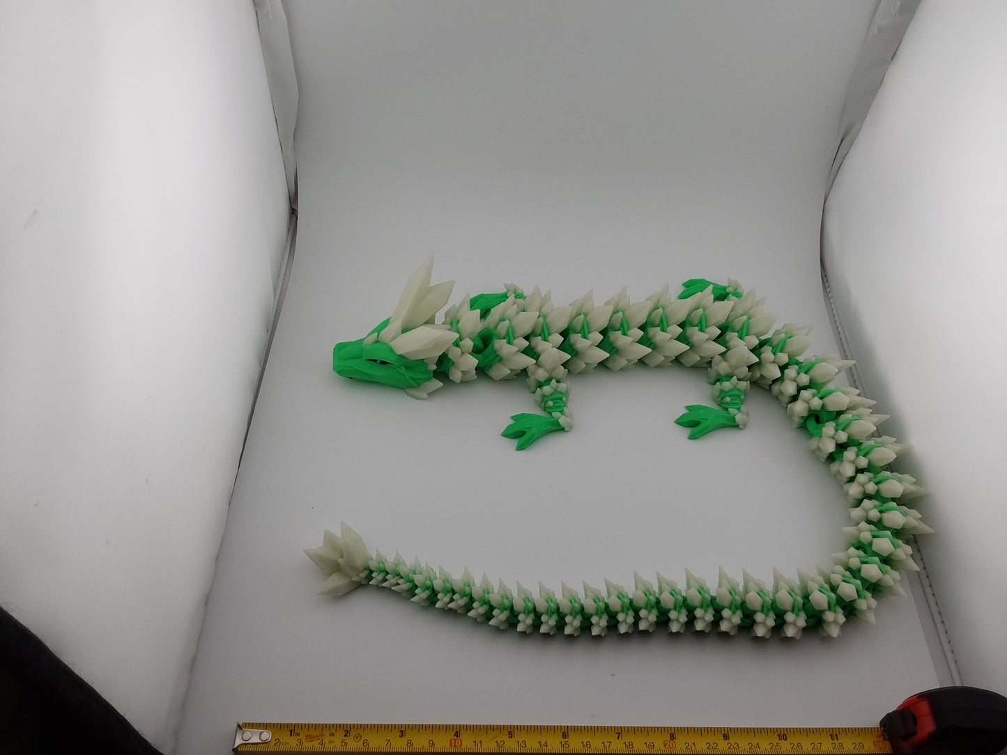 Giant crystal dragon