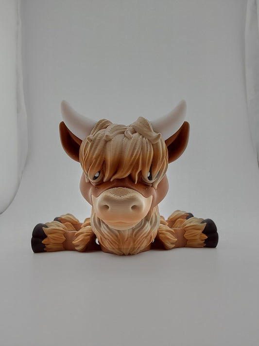 Fleece highland cow