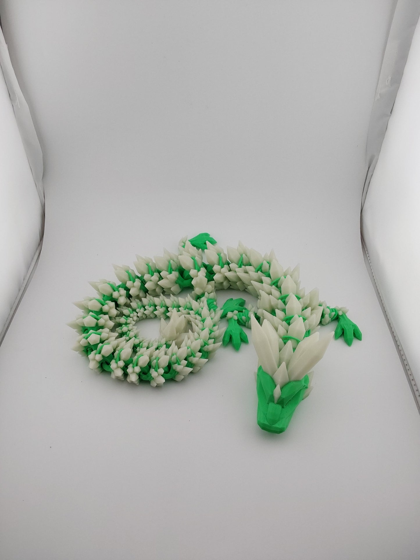 Giant crystal dragon