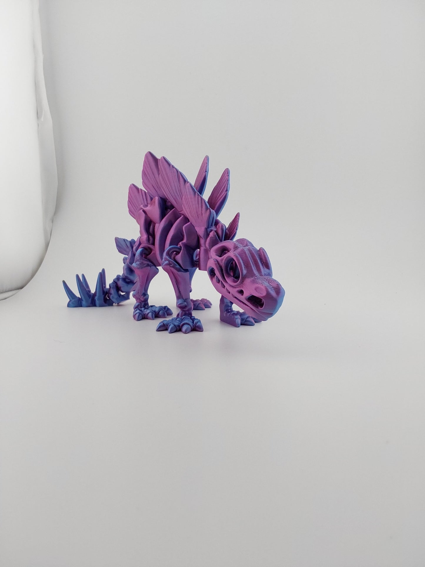 Large Stegosaurus skeleton