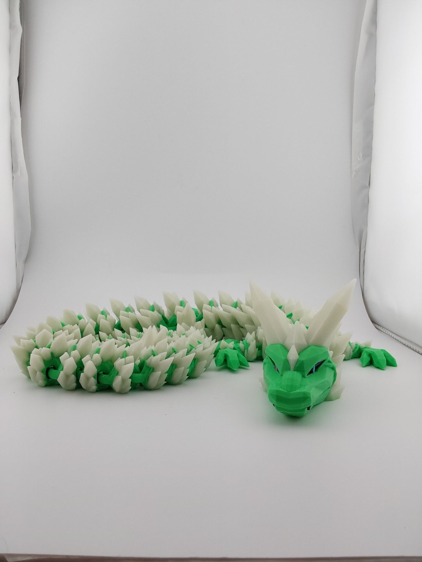 Giant crystal dragon