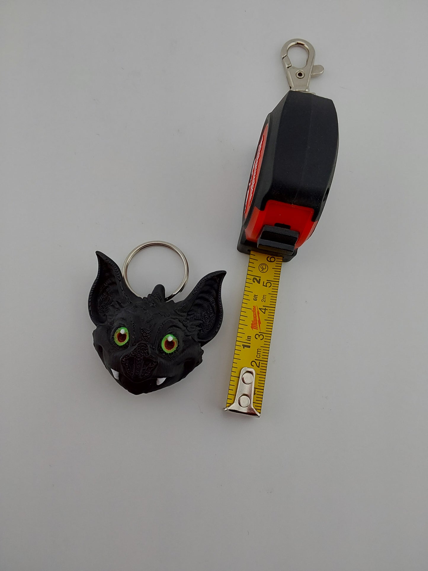 Bat head keychain