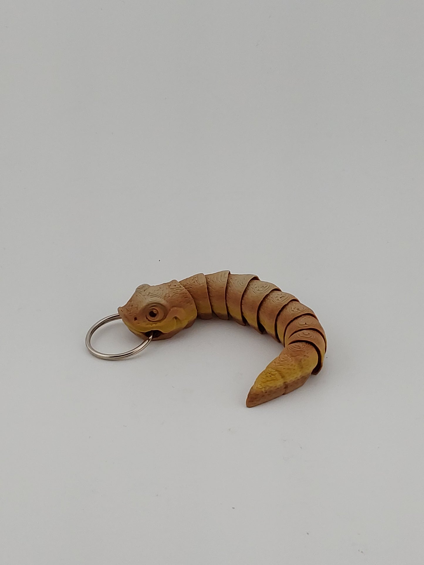 Worm keychain
