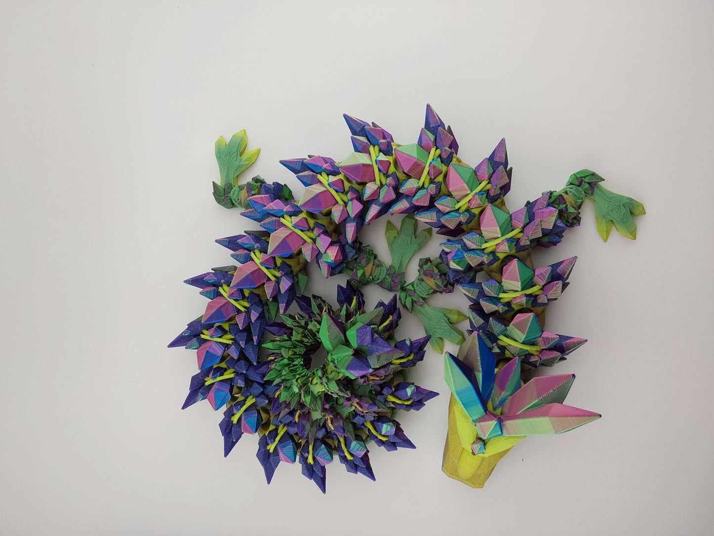 Giant crystal dragon