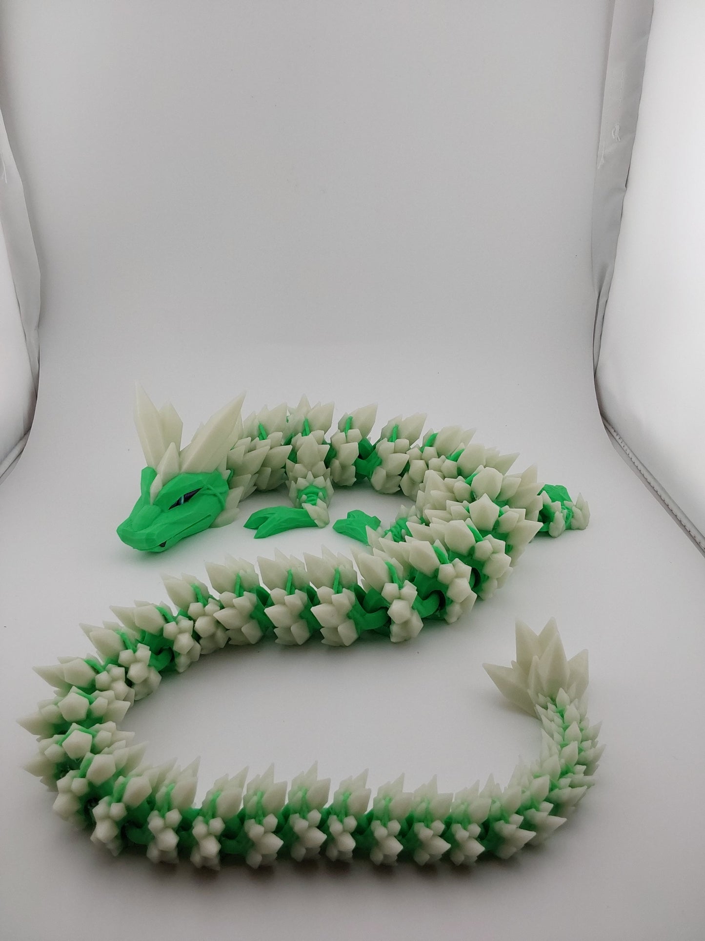 Giant crystal dragon